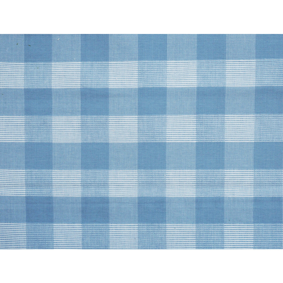 BRUNSCHWIG & FILS JAG-50061.15.0 SIAM SQ COTTON DUSTY BLUE Fabric - Eade's Wallpaper