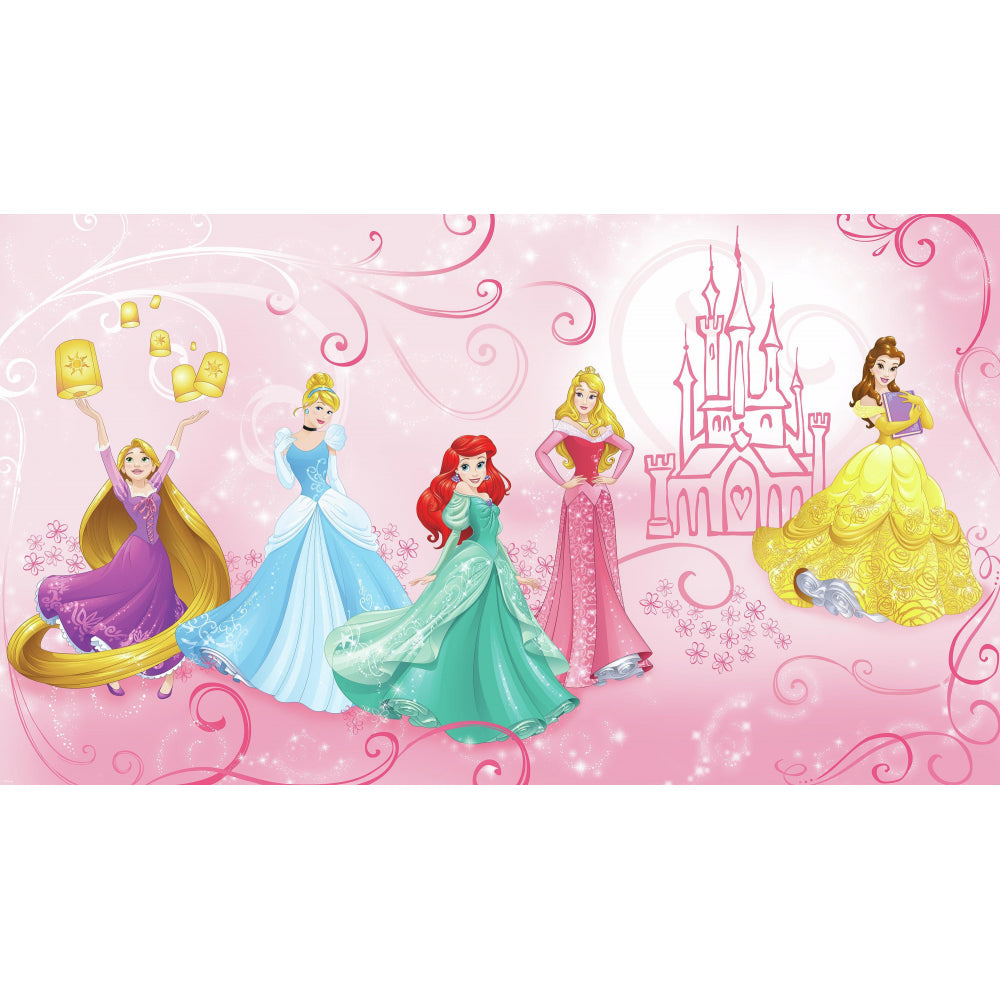 RoomMates JL1388M Disney Princess Enchanted Pre-pasted Wall Mural - Eade's Wallpaper