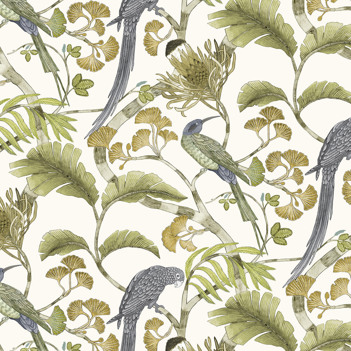 KRAVET COUTURE JMW1006.31.0 LIVING BRANCHES 31 Wallpaper - Eade's Wallpaper