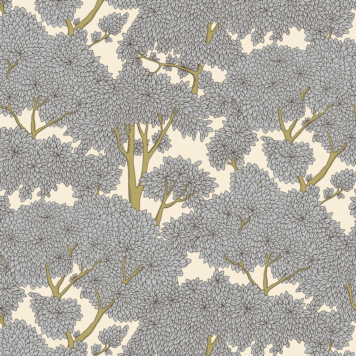 KRAVET COUTURE JMW1014.11.0 STOCKEND WOODS 11 Wallpaper - Eade's Wallpaper