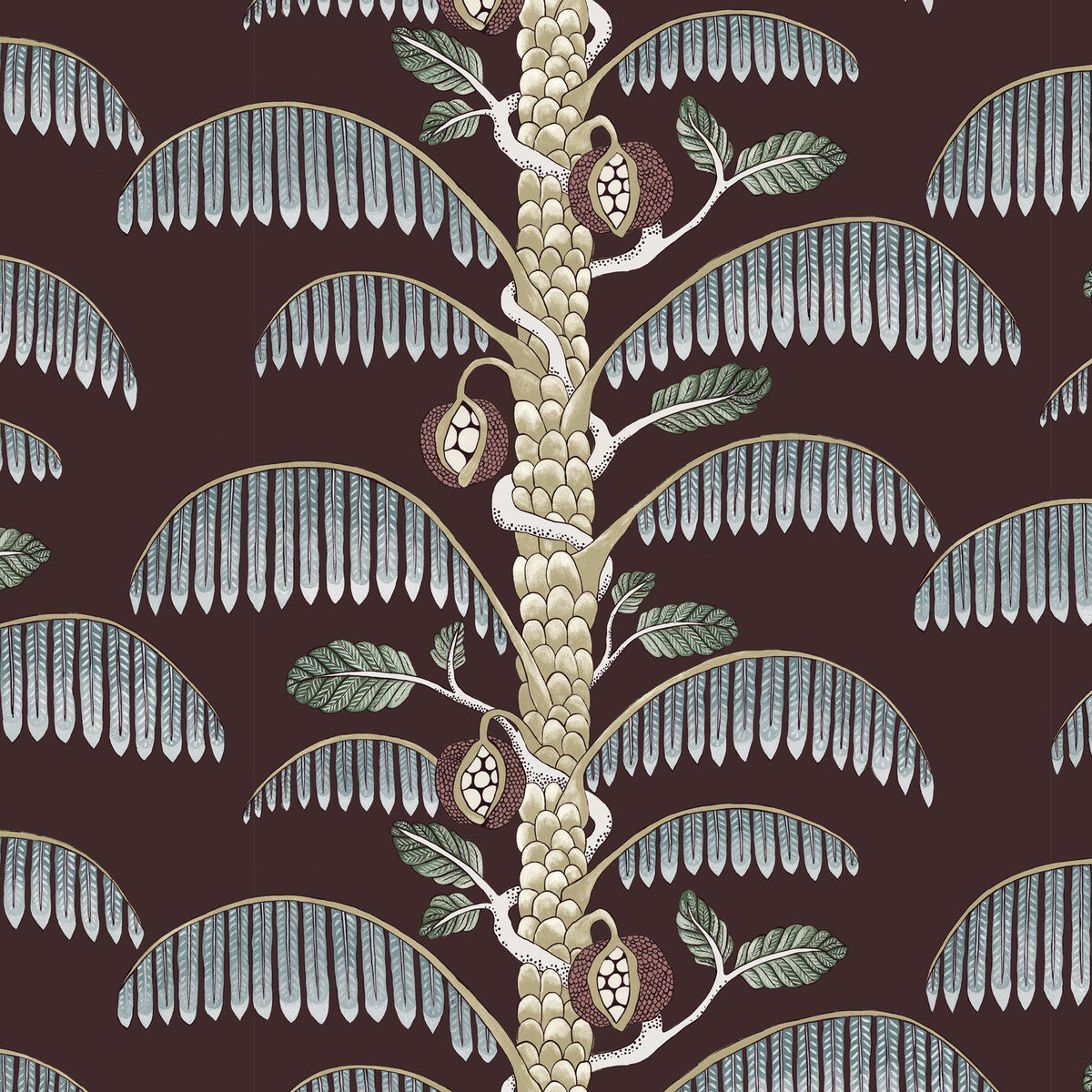 KRAVET COUTURE JMW1015.21.0 PALM STRIPE 21 Wallpaper - Eade's Wallpaper