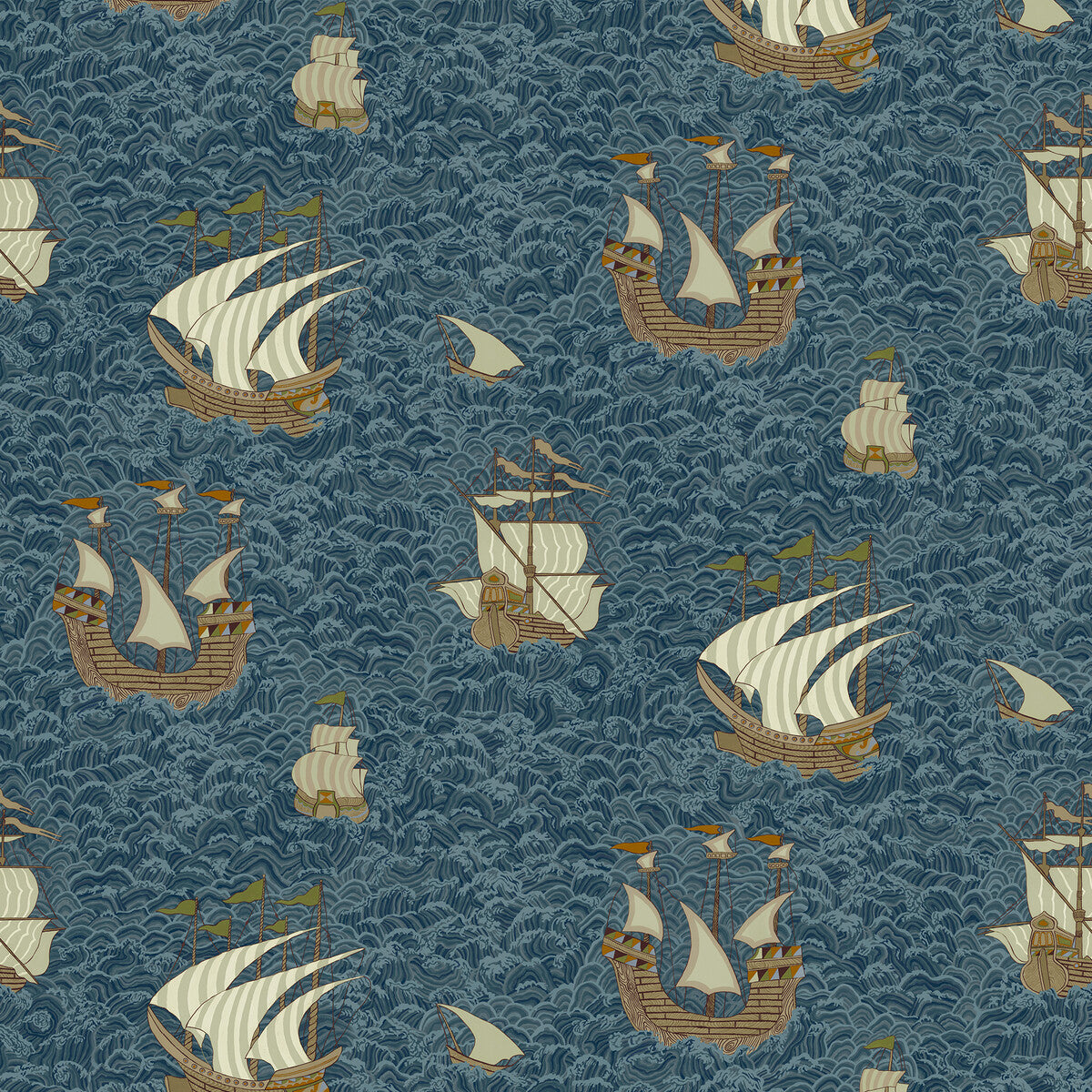 KRAVET COUTURE JMW1033.21.0 SHIPS 21 Wallpaper - Eade's Wallpaper