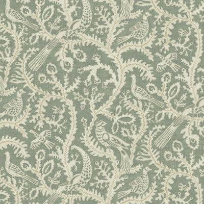 KRAVET COUTURE JMW1035.01.0 STITCHED BIRDS 01 Wallpaper - Eade's Wallpaper