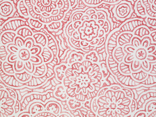 Scalamandre JM 00011173 CORAL ALAN Fabric - Eade's Wallpaper