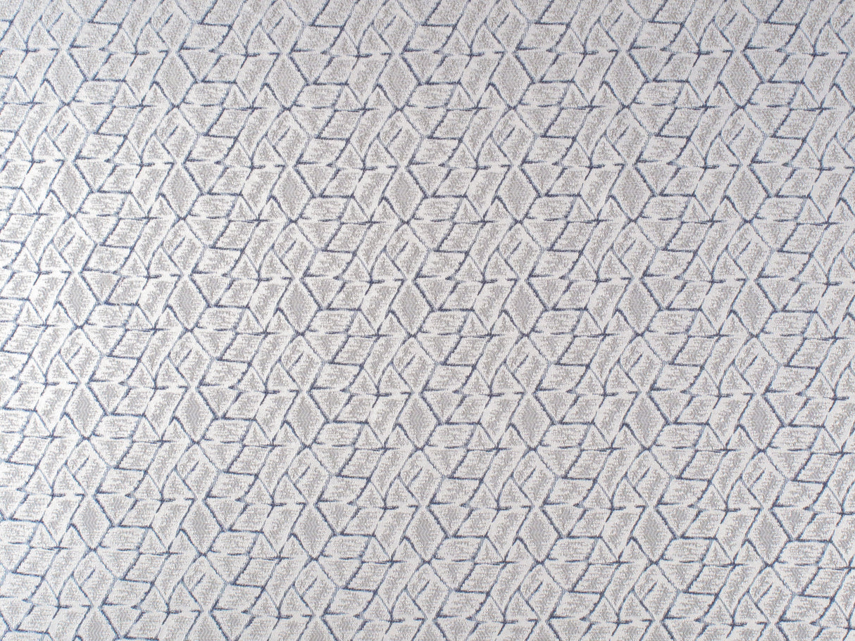 Scalamandre JM 00047592 BLUE GRANDY Fabric - Eade's Wallpaper