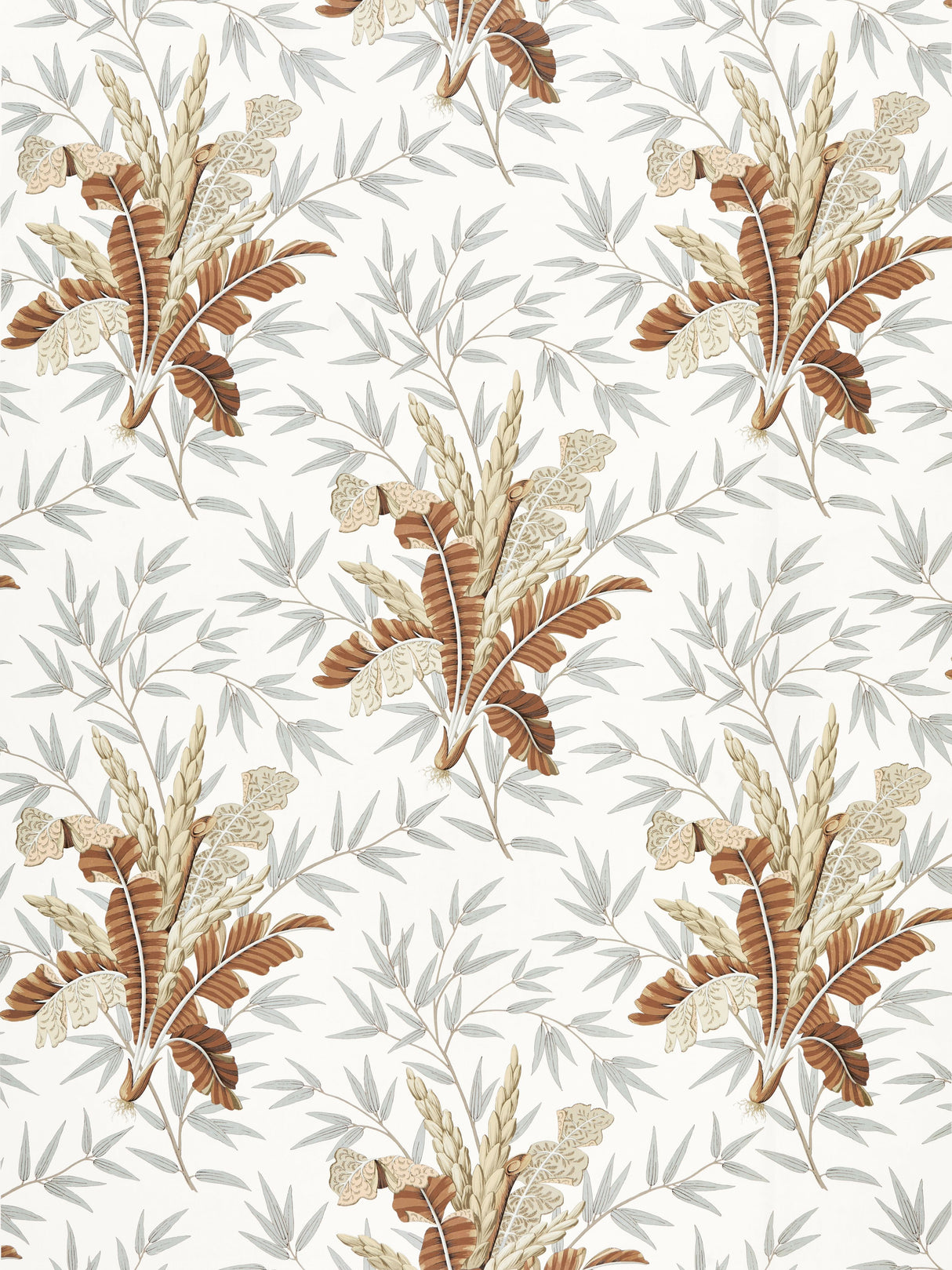 Scalamandre JP 00024485 COGNAC BAHAR Fabric - Eade's Wallpaper