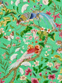 Scalamandre JP 00061340 JADE BOTANY BAY Fabric - Eade's Wallpaper