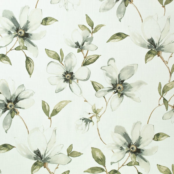 Mitchell MDS FF-2104-05 Floral Briarwood-Frost - Eade's Wallpaper