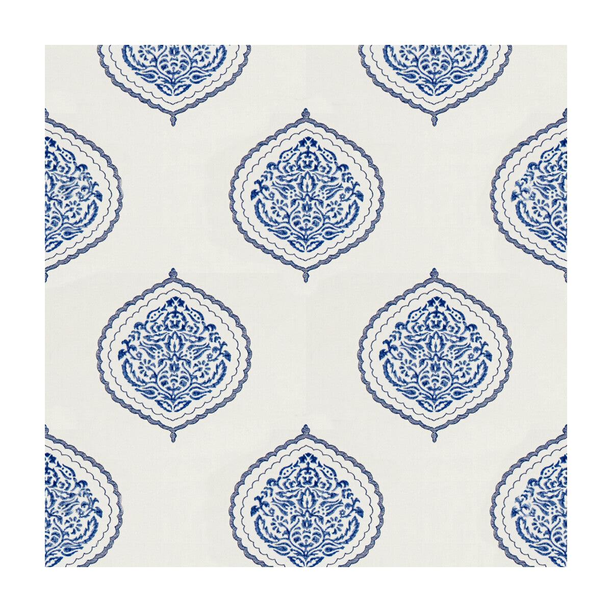 KRAVET DESIGN KASARA.50.0 KASARA INDIGO Fabric - Eade's Wallpaper