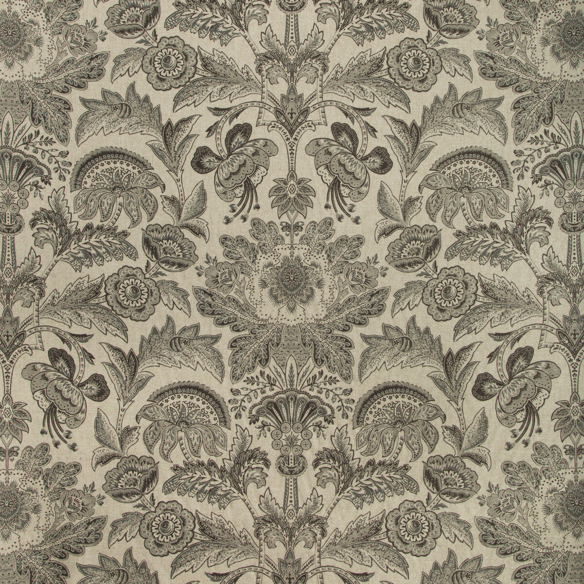 KRAVET COUTURE KENT MANOR.21.0 KENT MANOR PEAT Fabric - Eade's Wallpaper