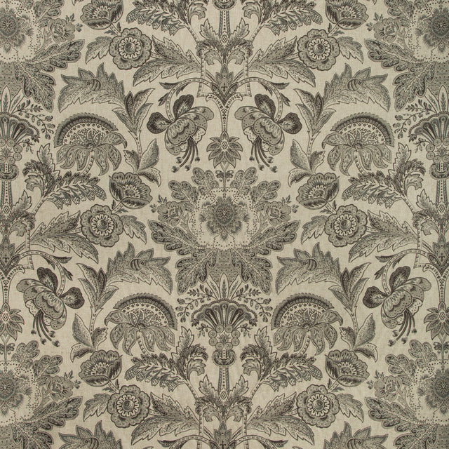 KRAVET COUTURE KENT MANOR.21.0 KENT MANOR PEAT Fabric - Eade's Wallpaper