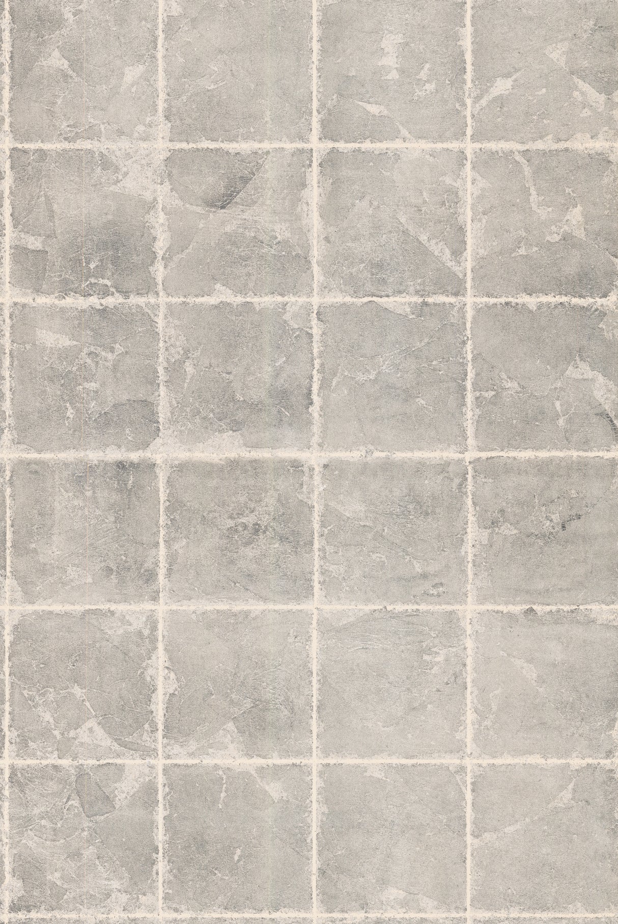 York KT2101 Metal Leaf Squares Black Wallpaper