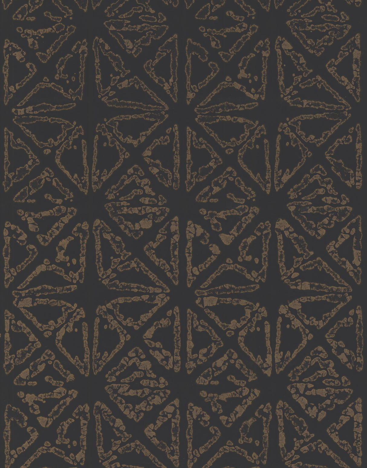 York KT2110 Empire Diamond Black & Gold Wallpaper