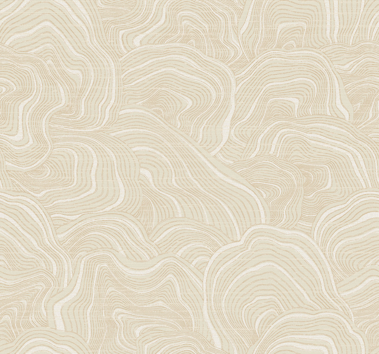 York KT2161 Geodes Cream Wallpaper