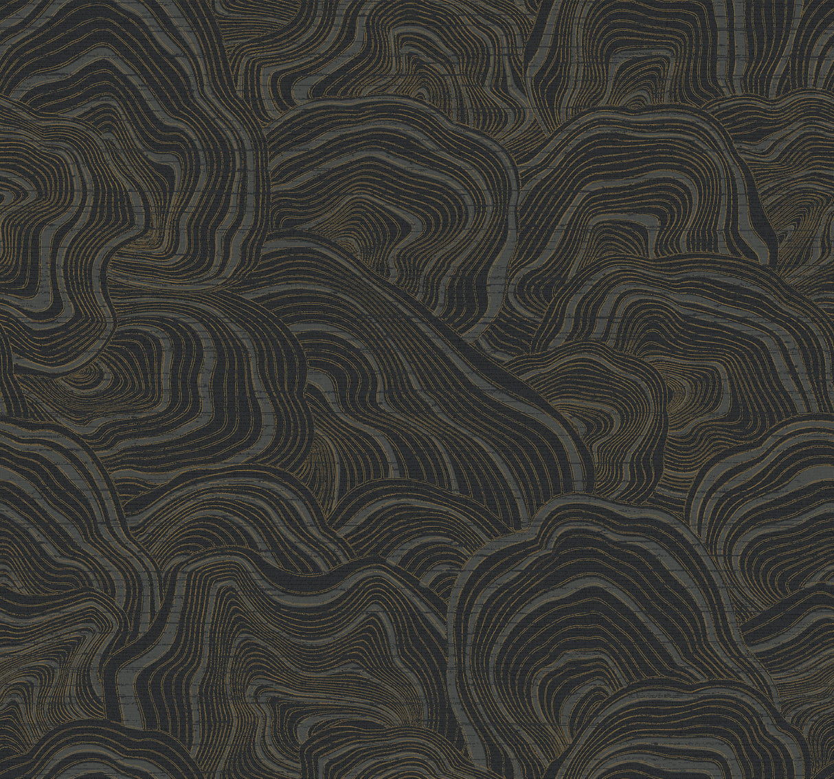 York KT2162 Geodes Black Wallpaper