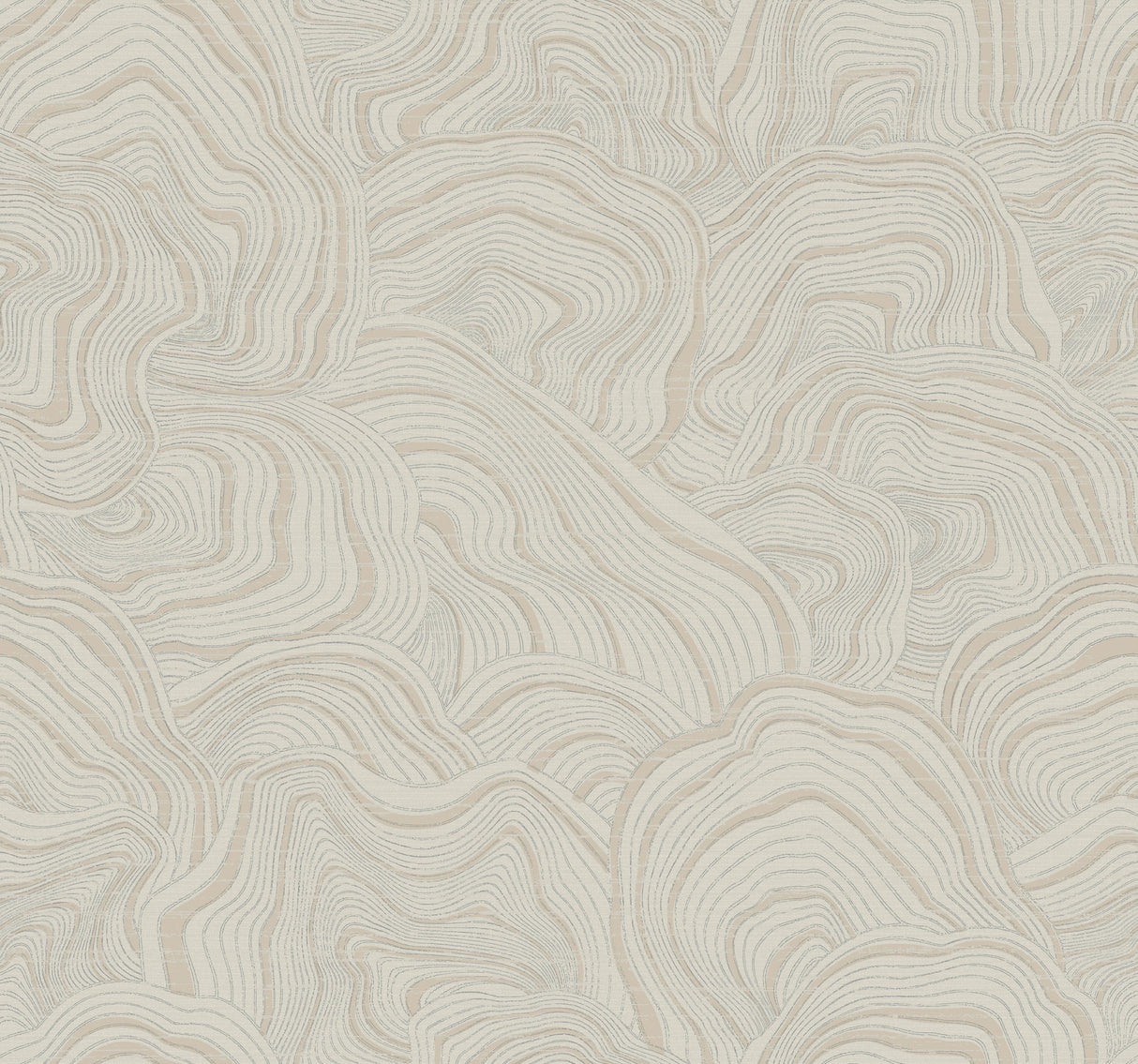 York KT2164 Geodes Taupe Wallpaper