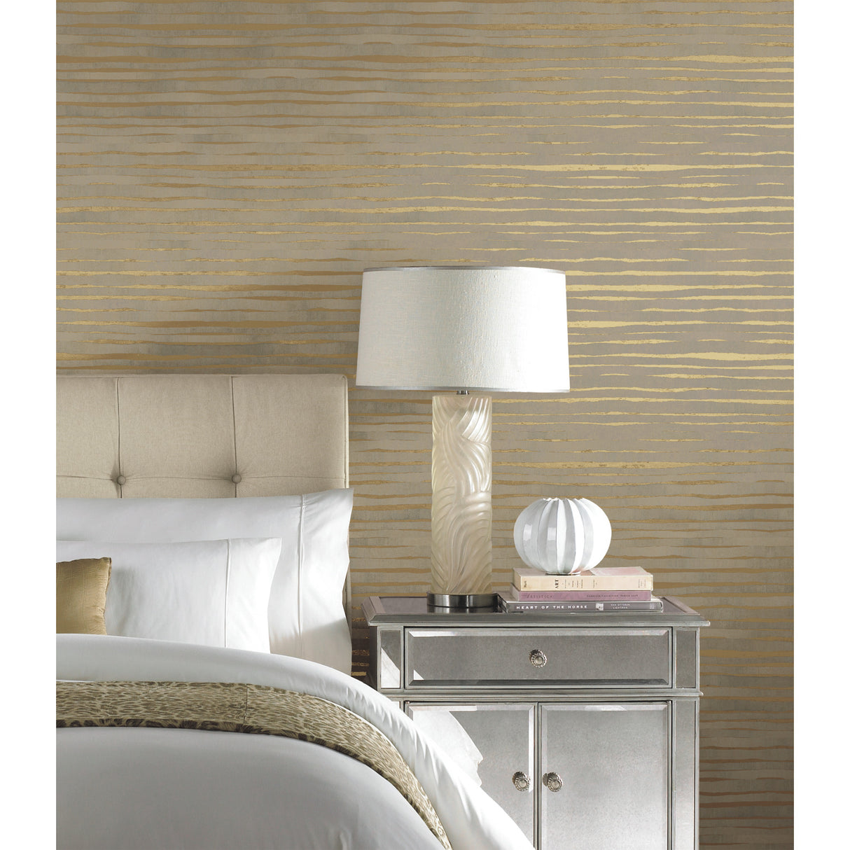 York KT2186 Dreamscapes Gold Wallpaper