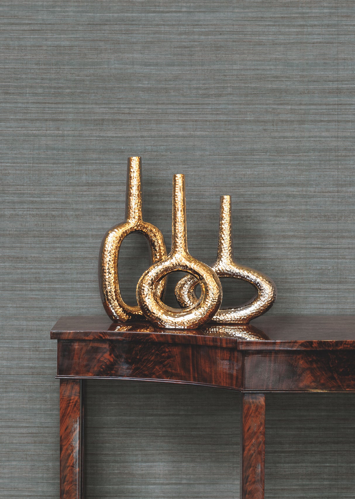 York KT2241N Silk Elegance Green Wallpaper