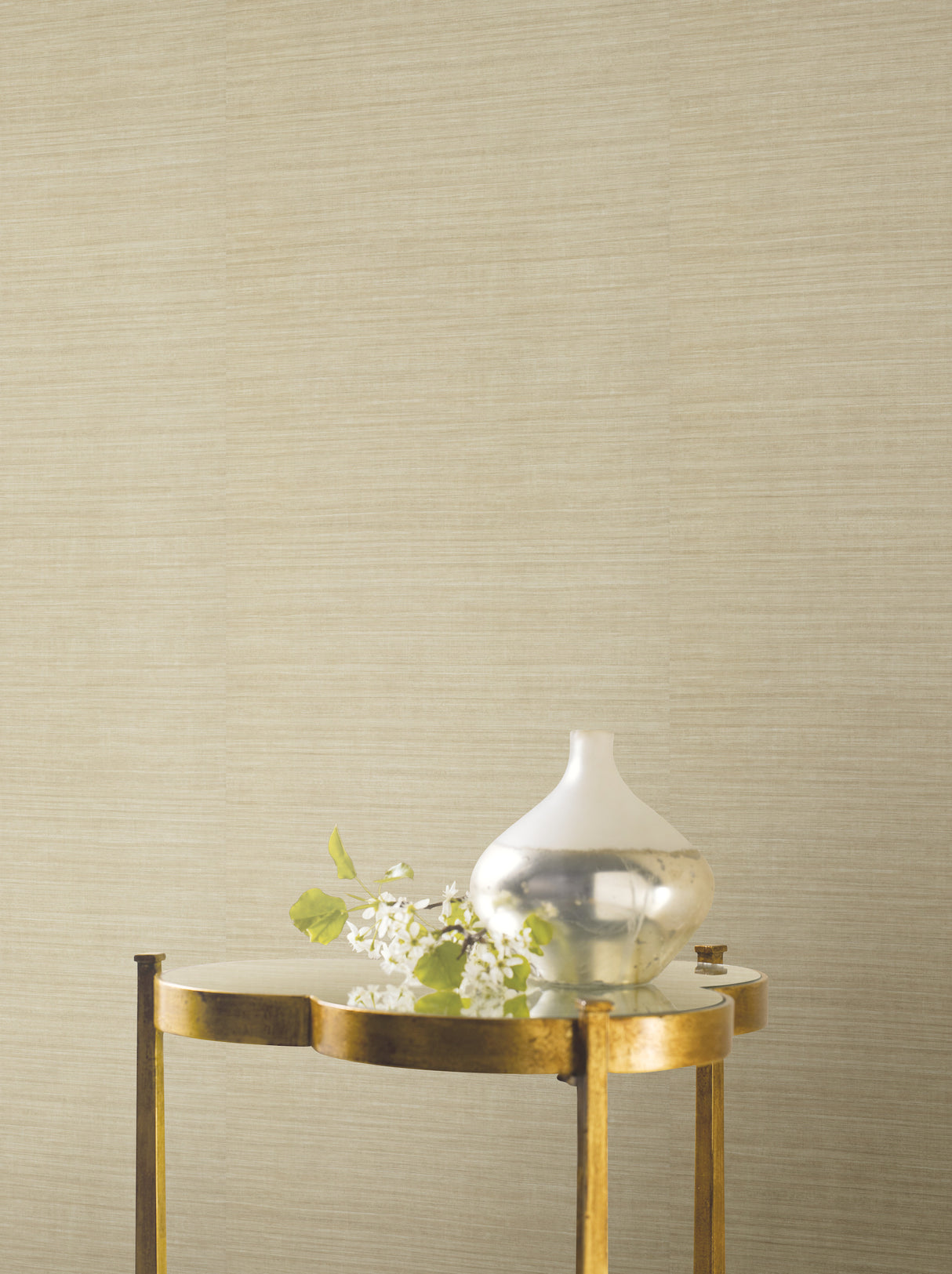 York KT2247N Silk Elegance Tan Wallpaper