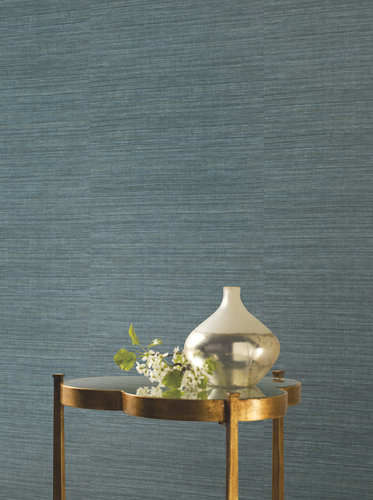 York KT2253N Silk Elegance Dark Blue Wallpaper