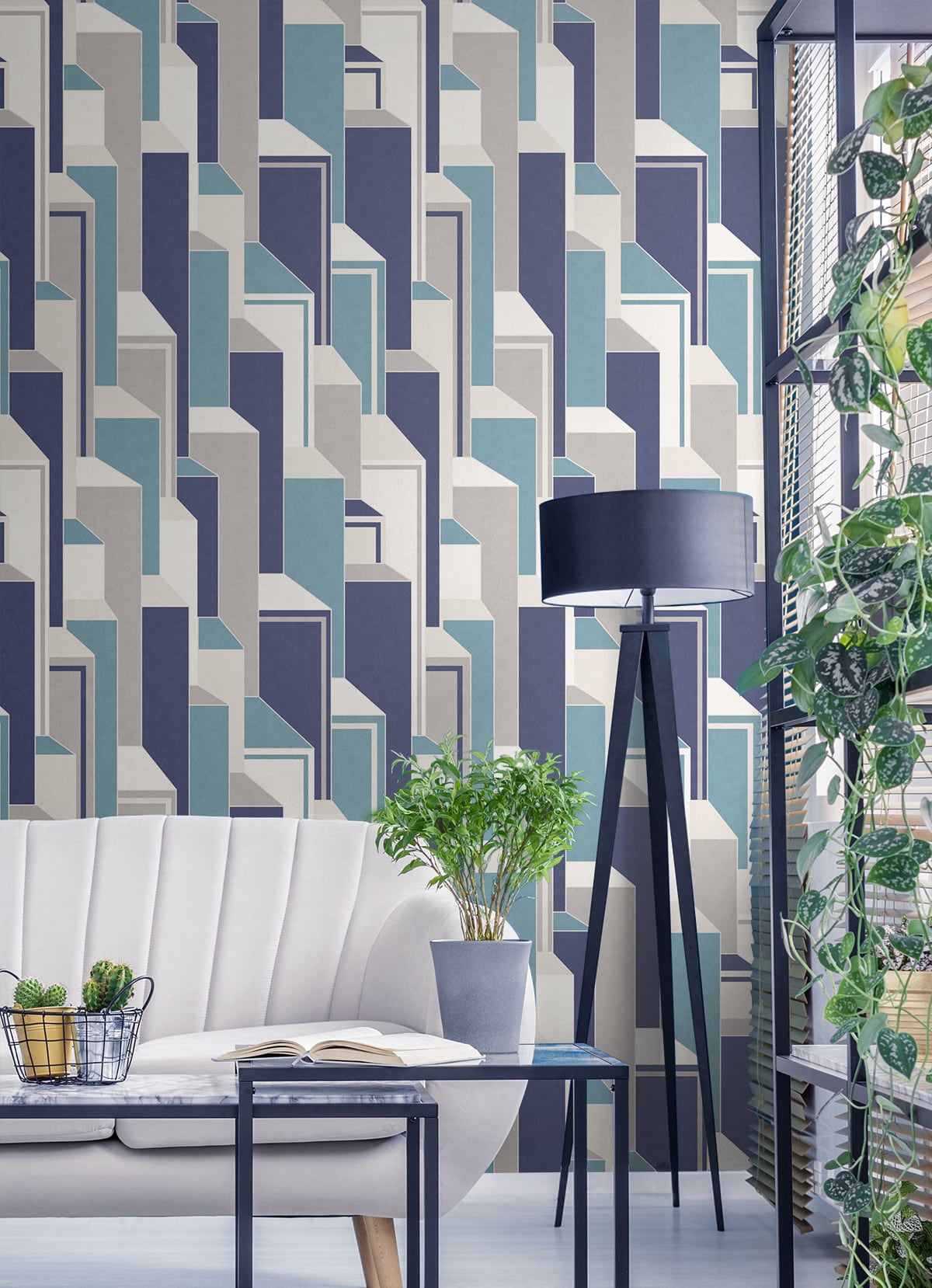 Seabrook Designs KTM1330 Wallpaper - Eade's Wallpaper & Fabric