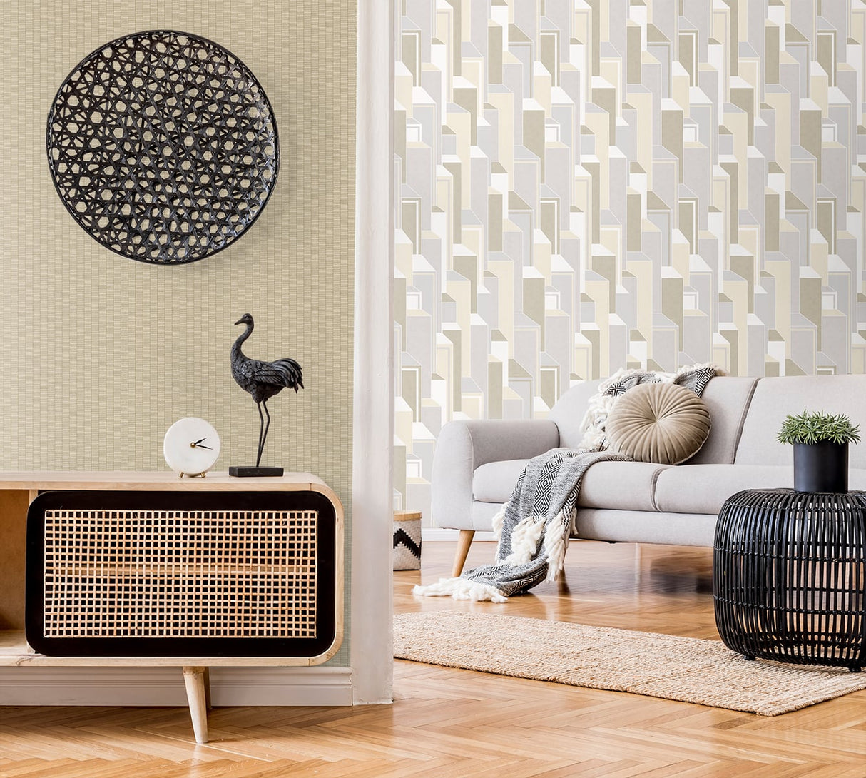 Seabrook Designs KTM1340 Wallpaper - Eade's Wallpaper & Fabric