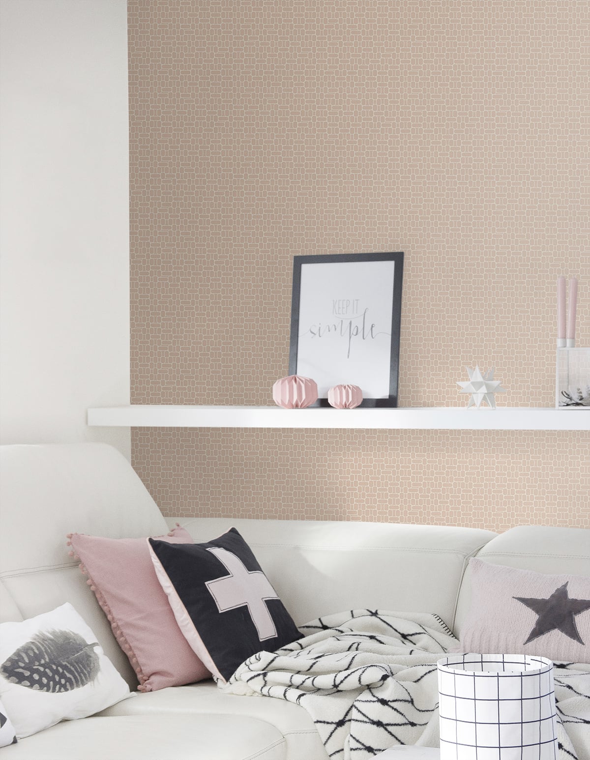 Seabrook Designs KTM1627 Wallpaper - Eade's Wallpaper & Fabric