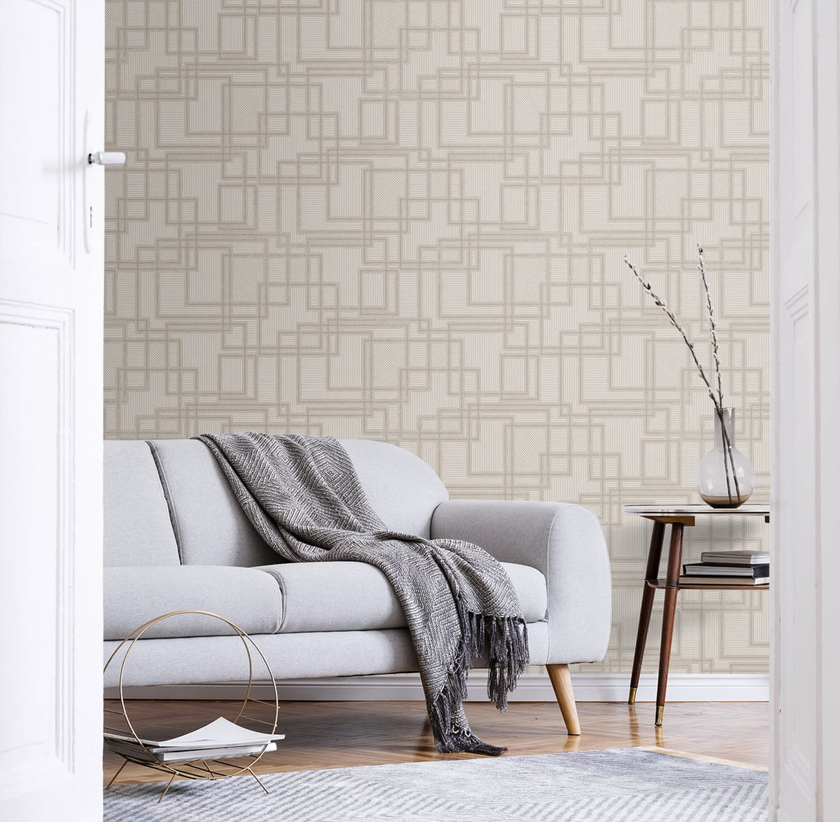 Seabrook Designs KTM1714 Wallpaper - Eade's Wallpaper & Fabric