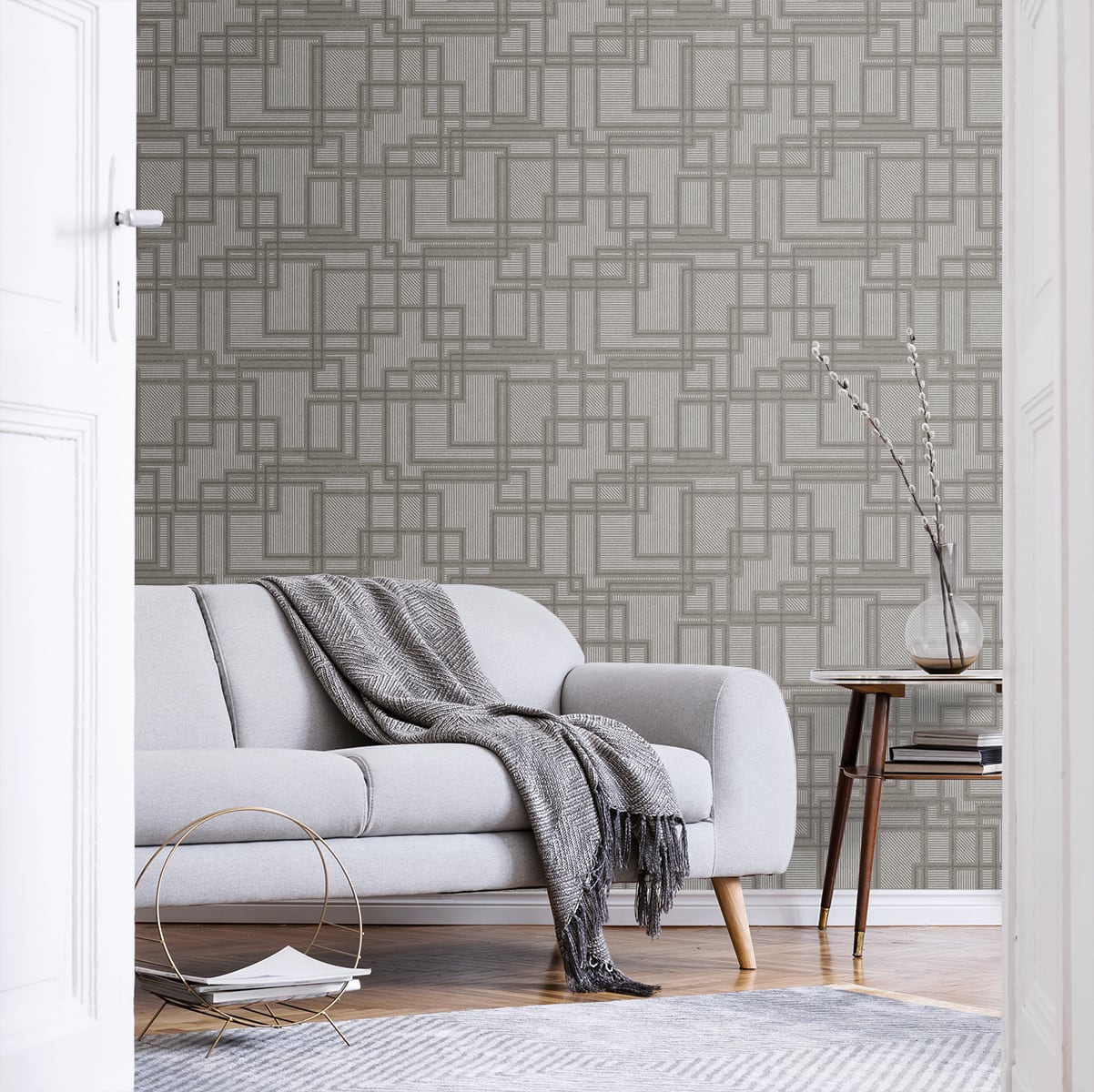 Seabrook Designs KTM1716 Wallpaper - Eade's Wallpaper & Fabric
