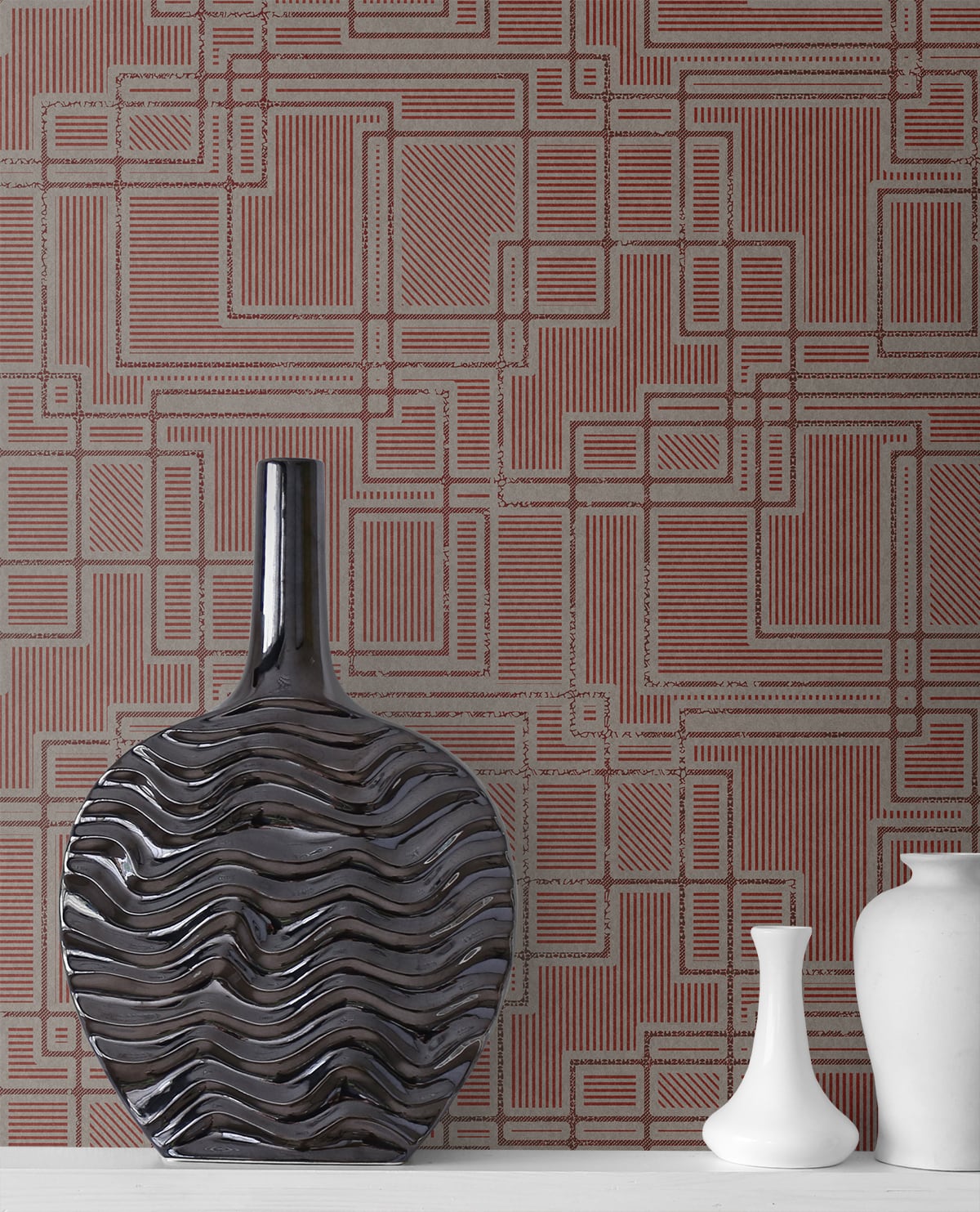 Seabrook Designs KTM1718 Wallpaper - Eade's Wallpaper & Fabric