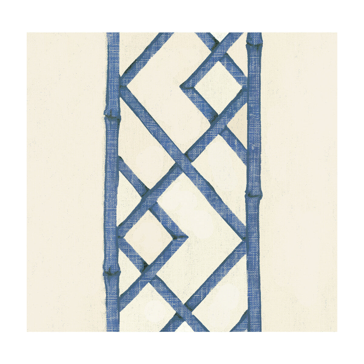 KRAVET BASICS LATTICELY.516.0 LATTICELY ULTRAMARINE Fabric - Eade's Wallpaper