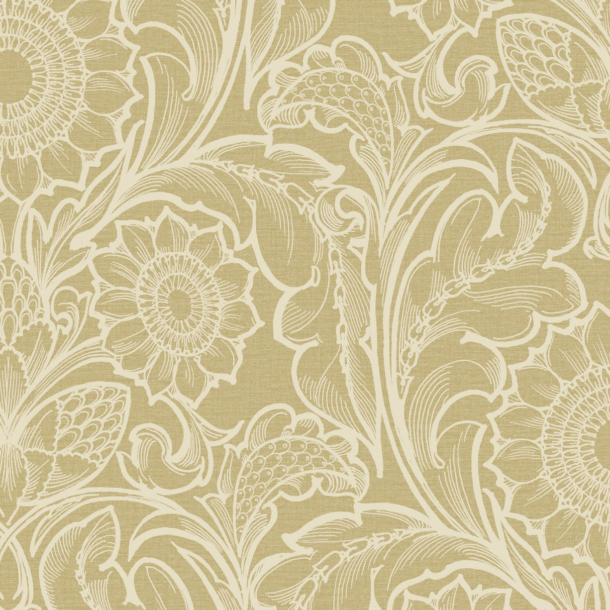 Galerie LB25149 Yellow Sunnyside Up - Eade's Wallpaper