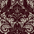 Galerie LB25170 Red Damask Sauvage - Eade's Wallpaper