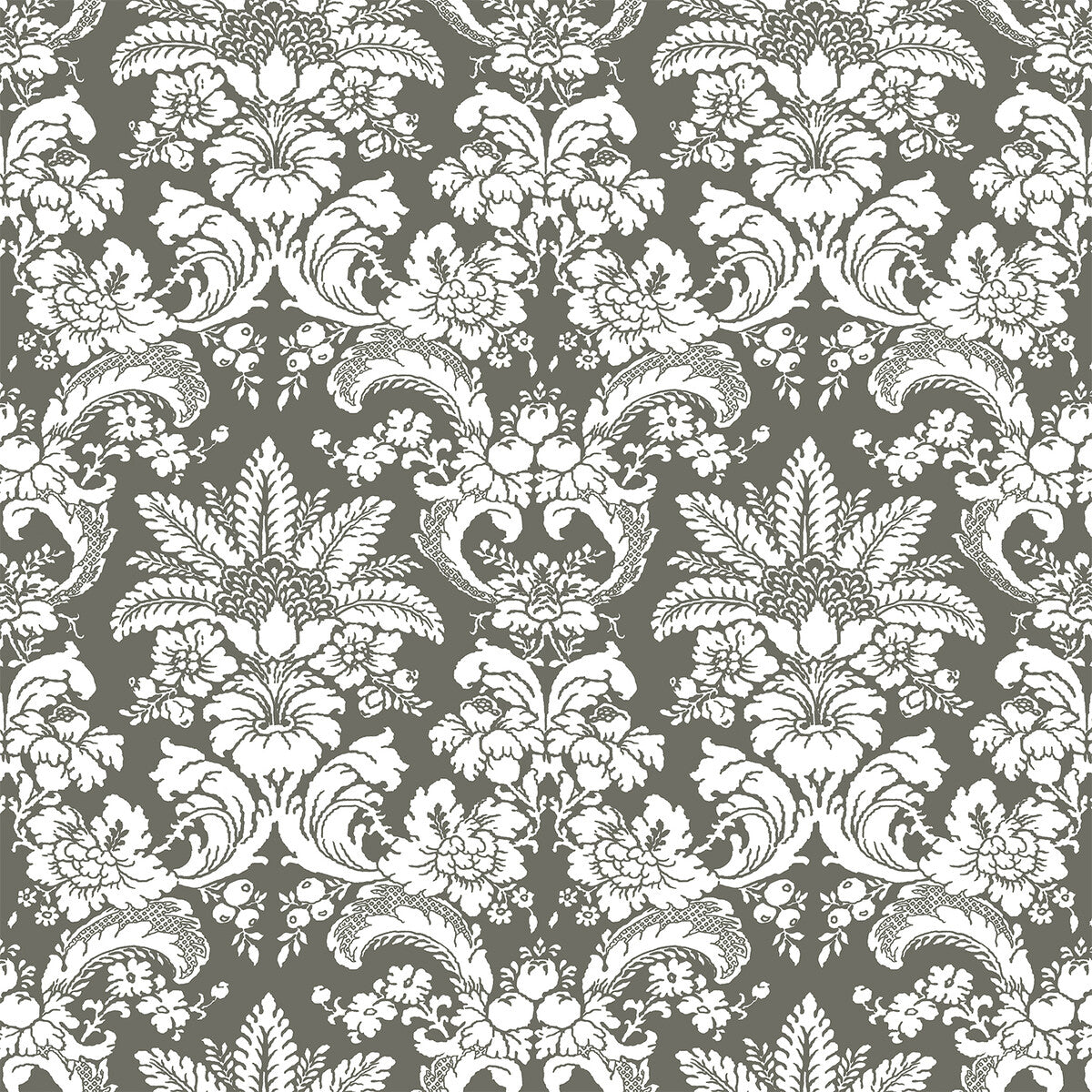 GASTON Y DANIELA LCT1017.001.0 GRAJAL GRIS Fabric - Eade's Wallpaper
