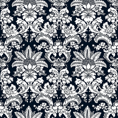 GASTON Y DANIELA LCT1017.004.0 GRAJAL NAVY Fabric - Eade's Wallpaper