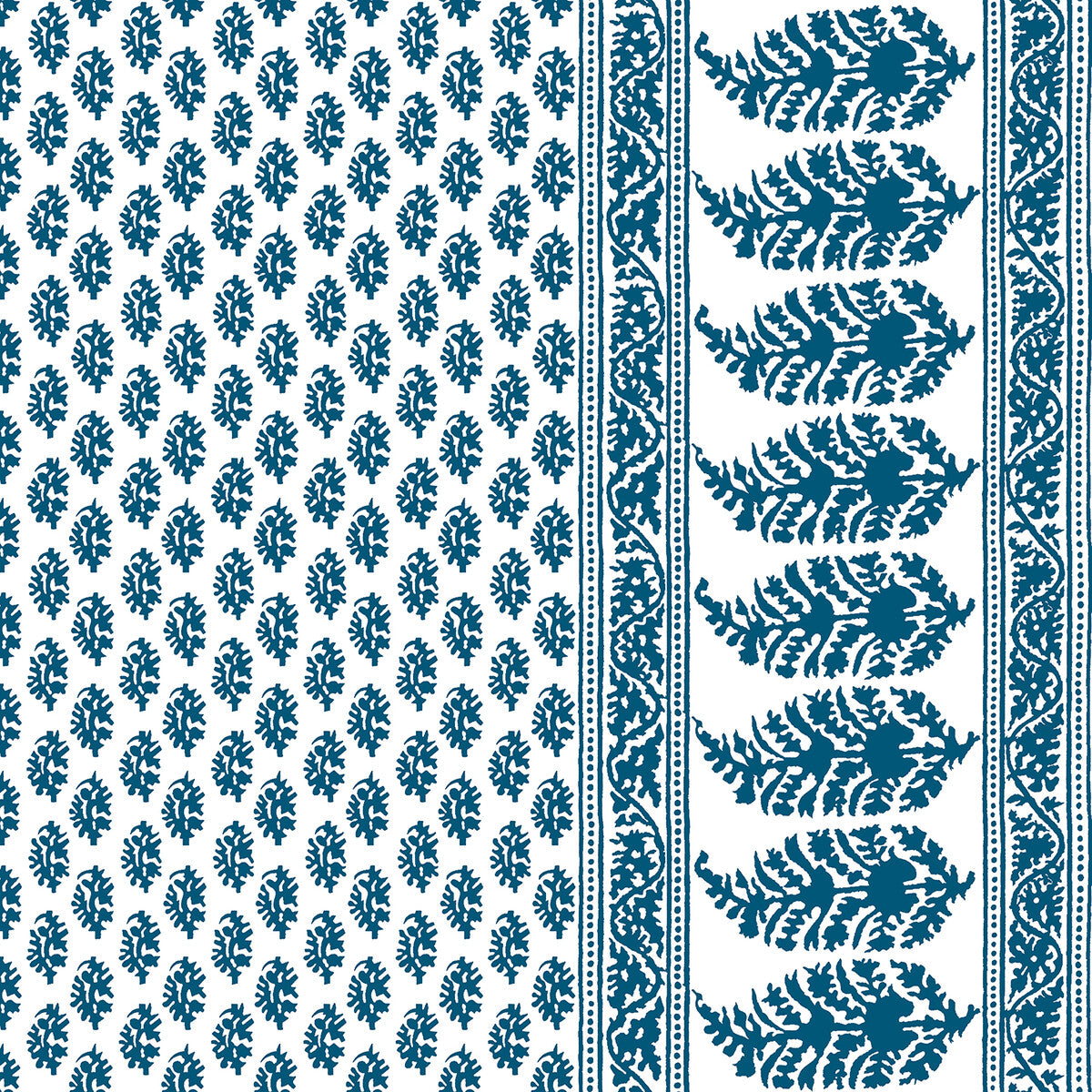 GASTON Y DANIELA LCT1028.002.0 ARAVAQUITA AZUL Fabric - Eade's Wallpaper