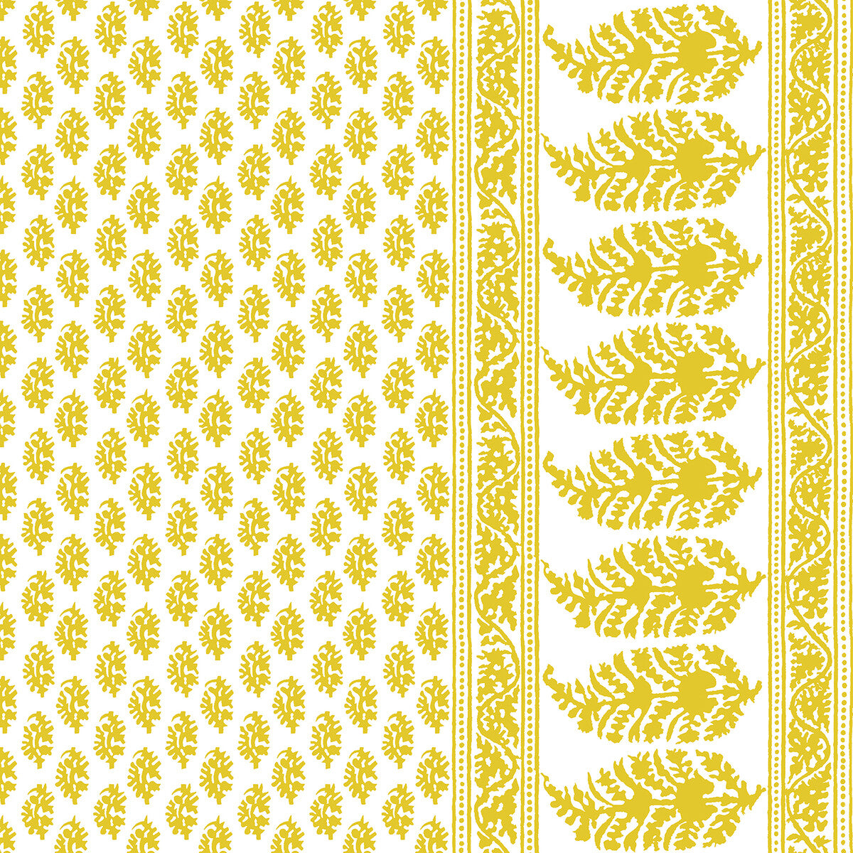 GASTON Y DANIELA LCT1028.004.0 ARAVAQUITA AMARILLO Fabric - Eade's Wallpaper