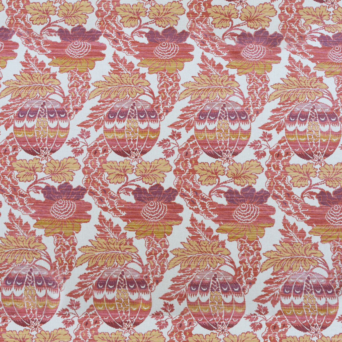 GASTON Y DANIELA LCT1054.002.0 ALEJANDRA ROSA/AMARILLO Fabric - Eade's Wallpaper