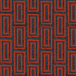 GASTON Y DANIELA LCT1056.002.0 CALEB GRIS/ROJO Fabric - Eade's Wallpaper