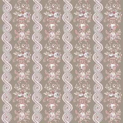 GASTON Y DANIELA LCT1059.004.0 PILARA GRIS Fabric - Eade's Wallpaper