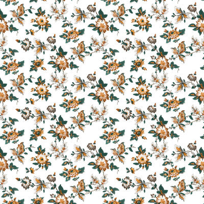 GASTON Y DANIELA LCT1070.002.0 BRIGITTA OCRE Fabric - Eade's Wallpaper