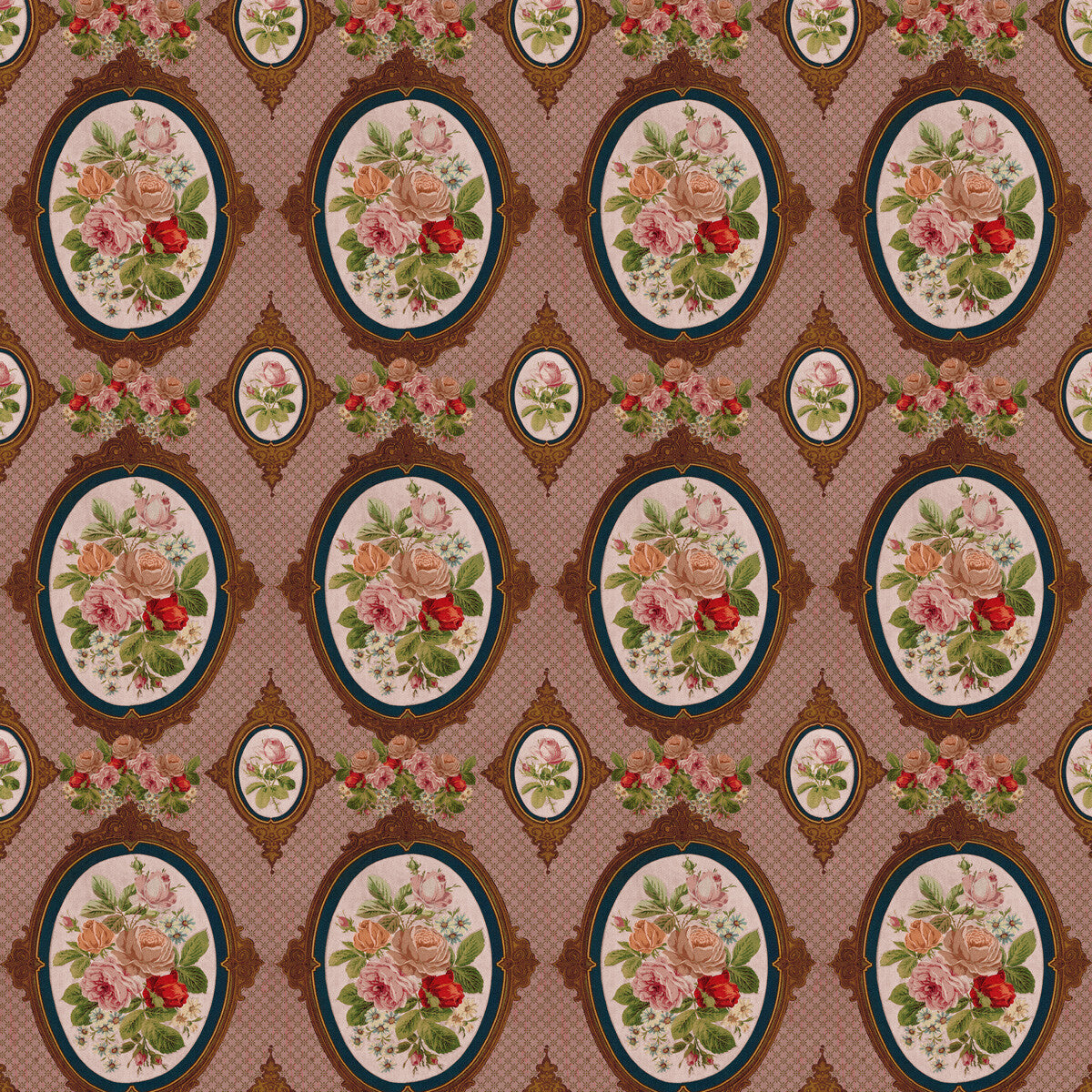 GASTON Y DANIELA LCT1071.001.0 PEPITA MULTI Fabric - Eade's Wallpaper