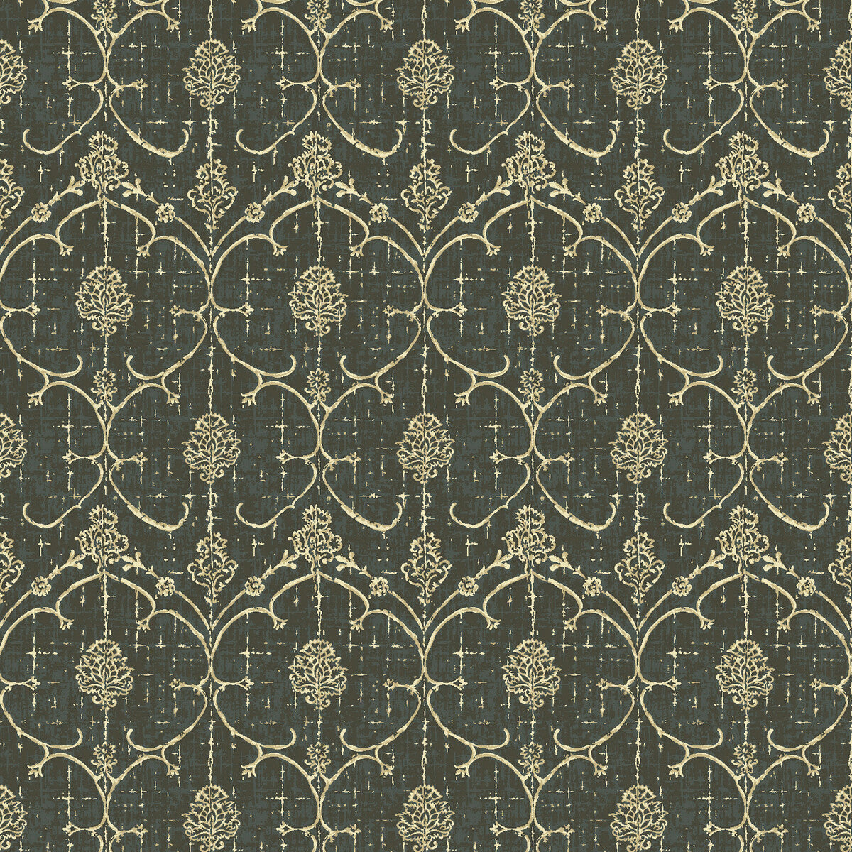 GASTON Y DANIELA LCT5487.001.0 LORENZO GRIS Fabric - Eade's Wallpaper