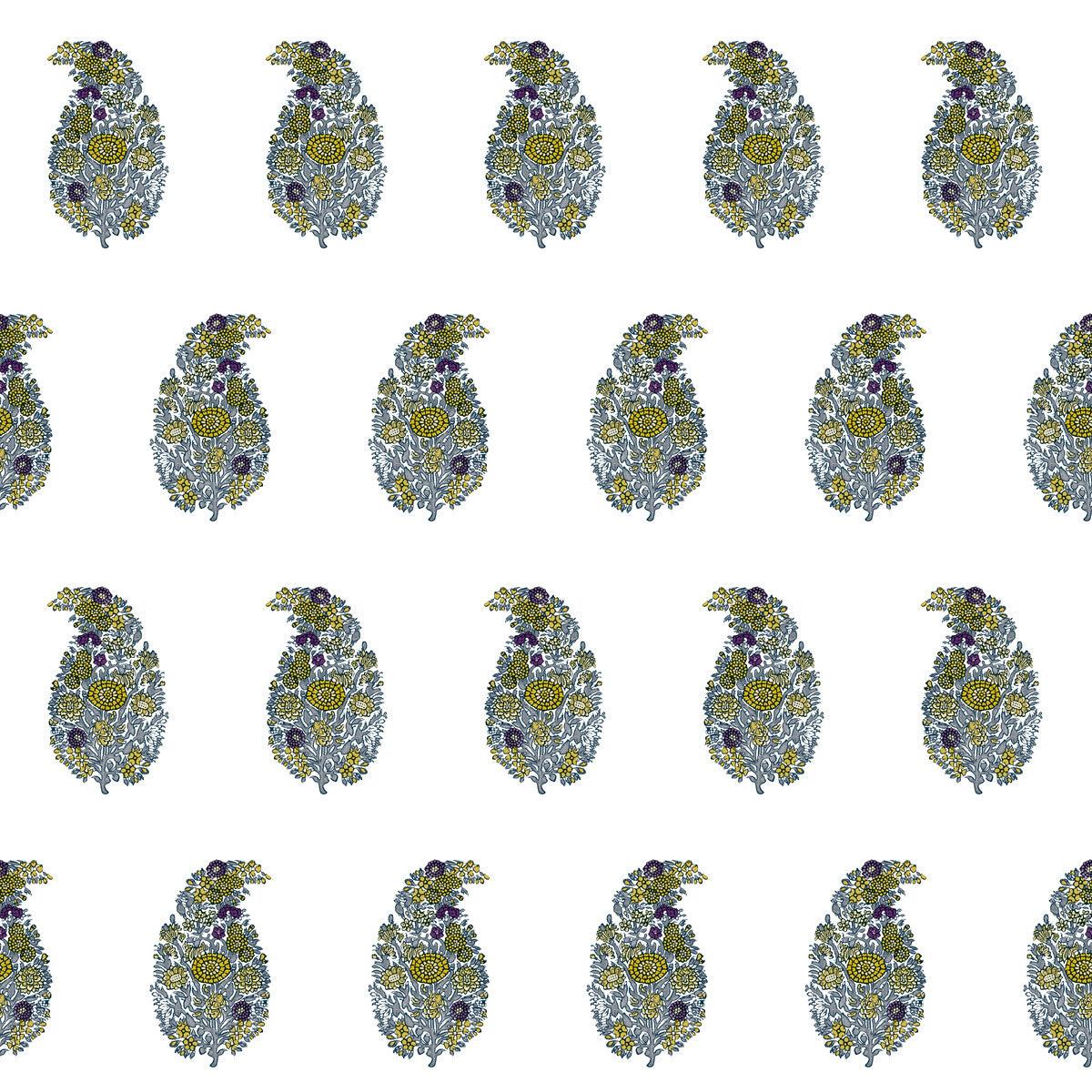 GASTON Y DANIELA LCW1022.004.0 TARSILA WP OCRE/LAVANDA Wallpaper - Eade's Wallpaper