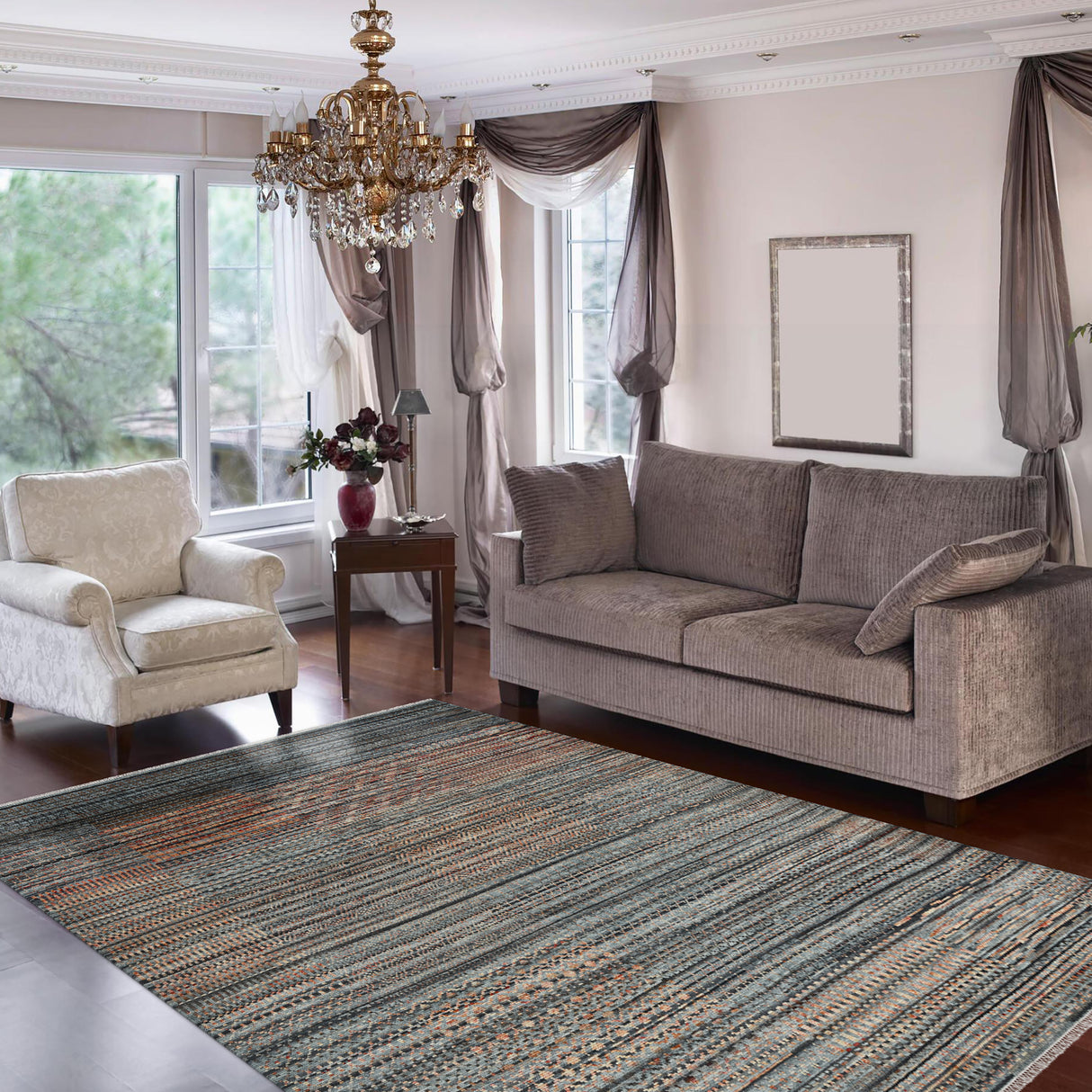 Amer Rugs LEG-15 Legacy Modern Geometric Area Rug