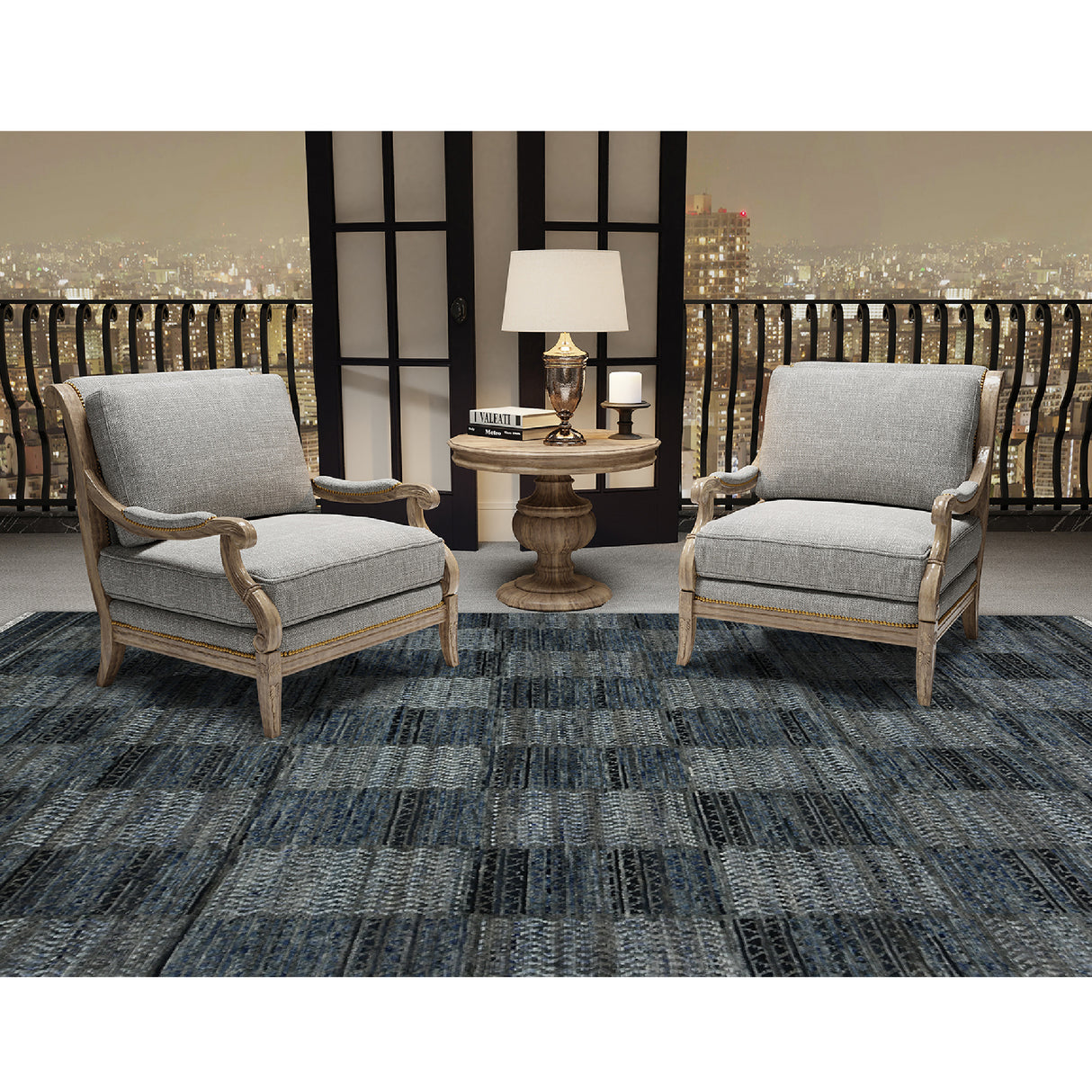 Amer Rugs LEG-8 Legacy Modern Geometric Area Rug