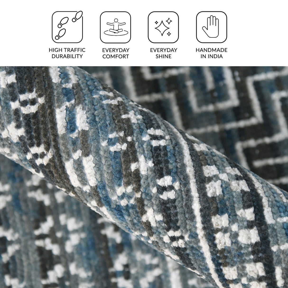 Amer Rugs LEG(V)-25 Legacy Modern Geometric Area Rug