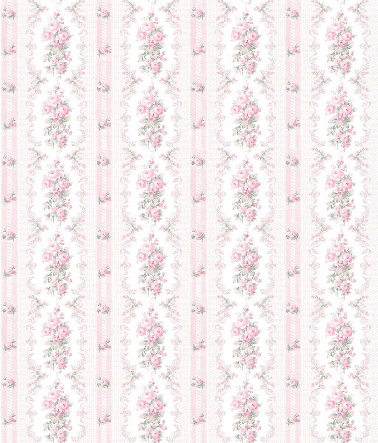 LoveShackFancy LFS6111 Pink Parfait Dreamy Days Peel & Stick Wallpaper