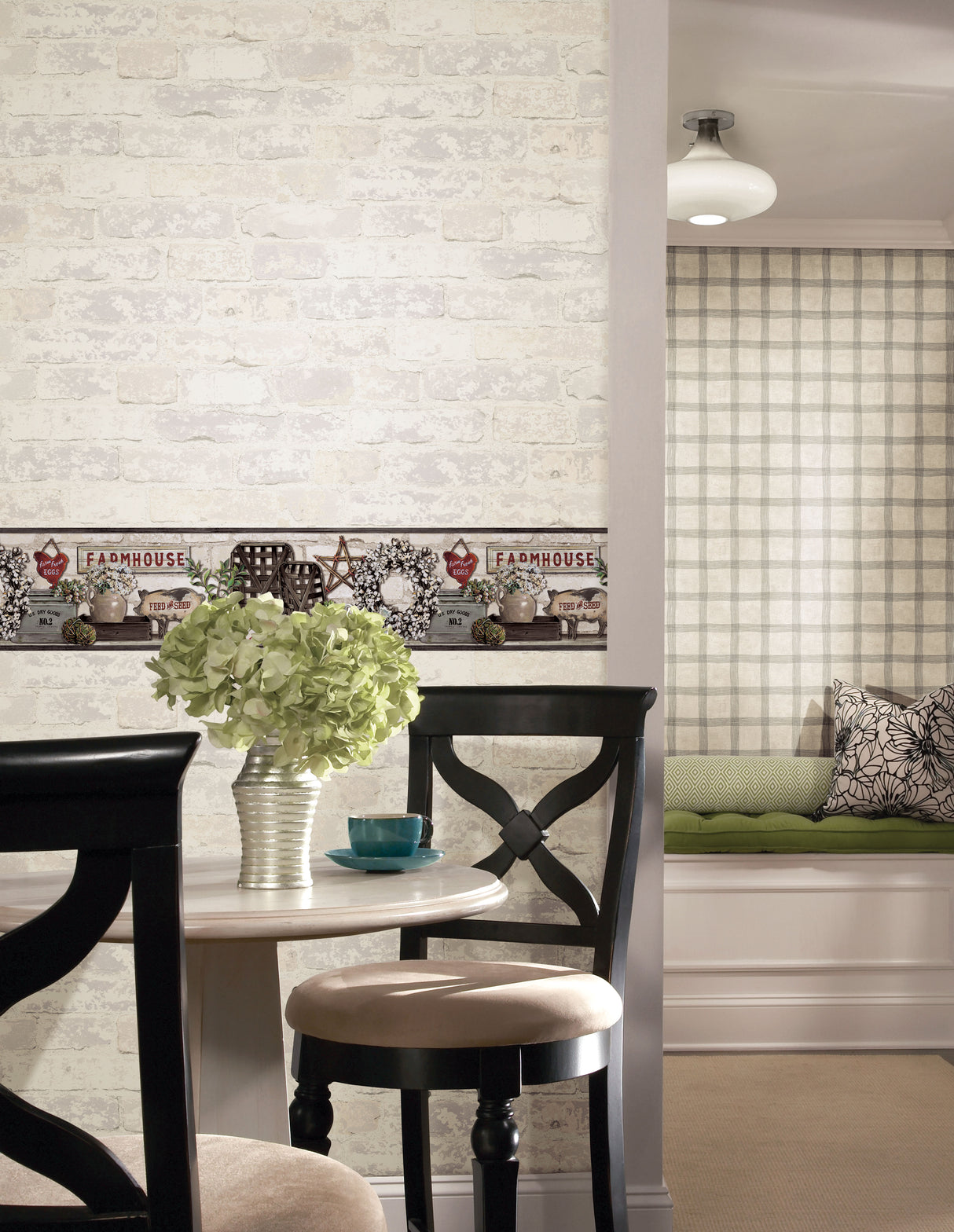 York LG1300BD Farmhouse Shelf Black Border