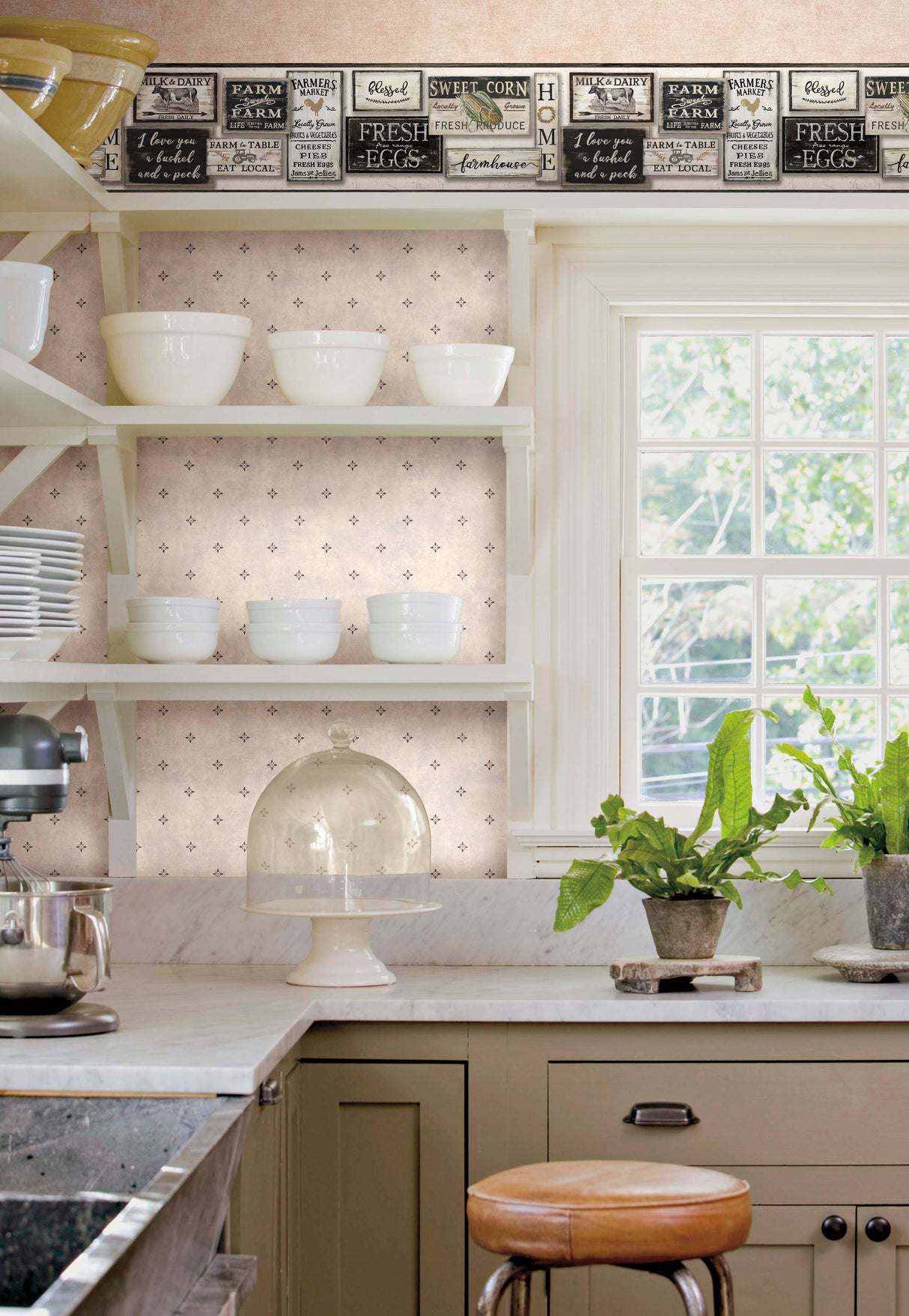 York LG1360BD Farm to Table Black Border